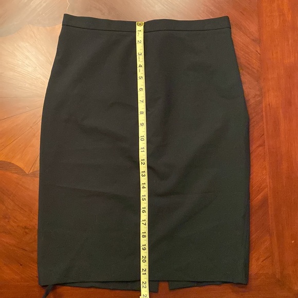 NWT BCBGMaxAzria Janet the Pencil Skirt Wool Blend in Black - Picture 5 of 7